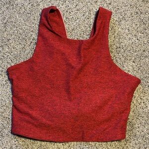 Outdoor Voices Red Crop Top